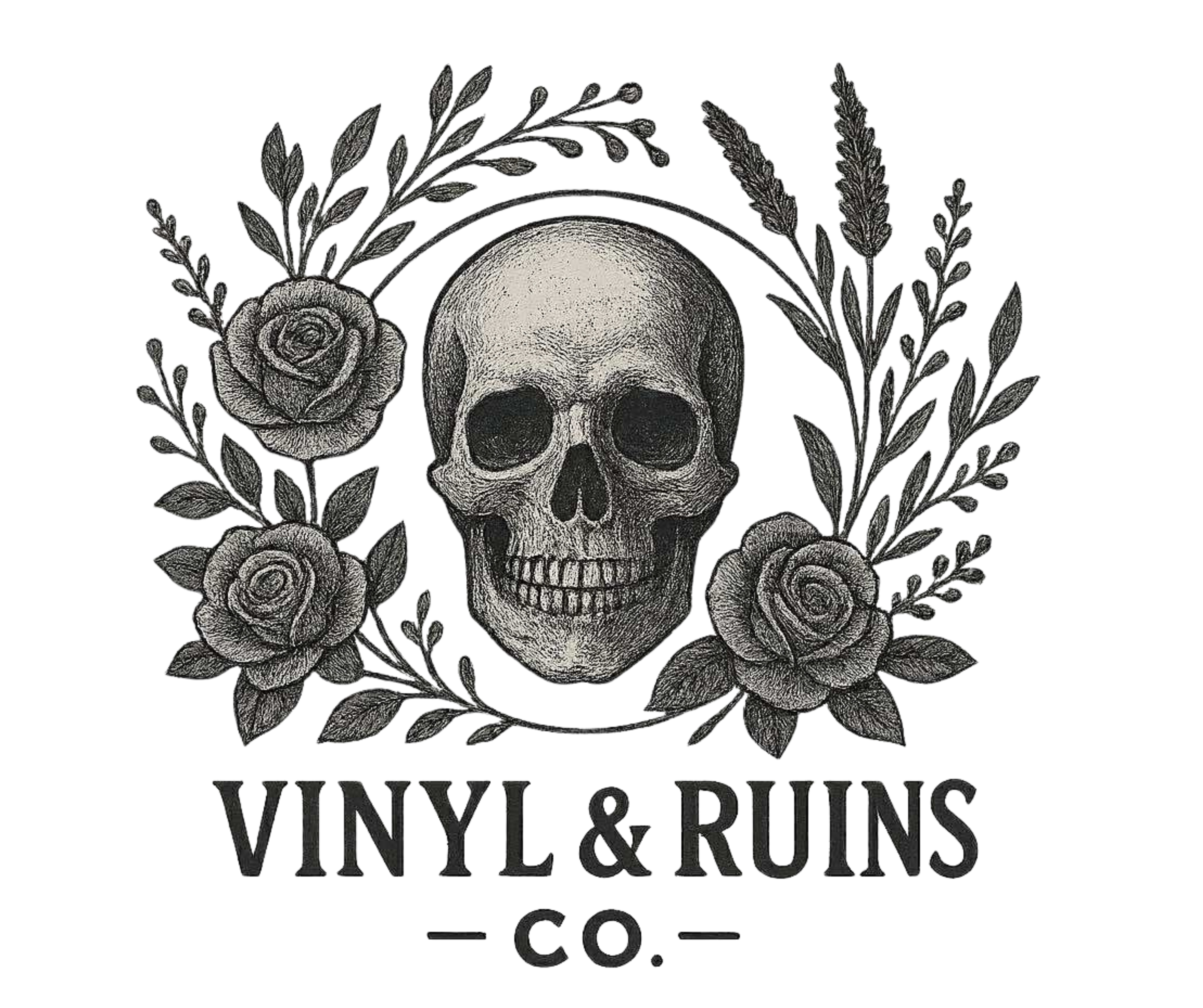 Vinyl & Ruins Co. logo
